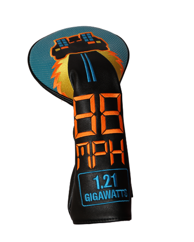 88 MPH Driver Headcover — 1.21 Gigawatts Retro Movie Golf Cover